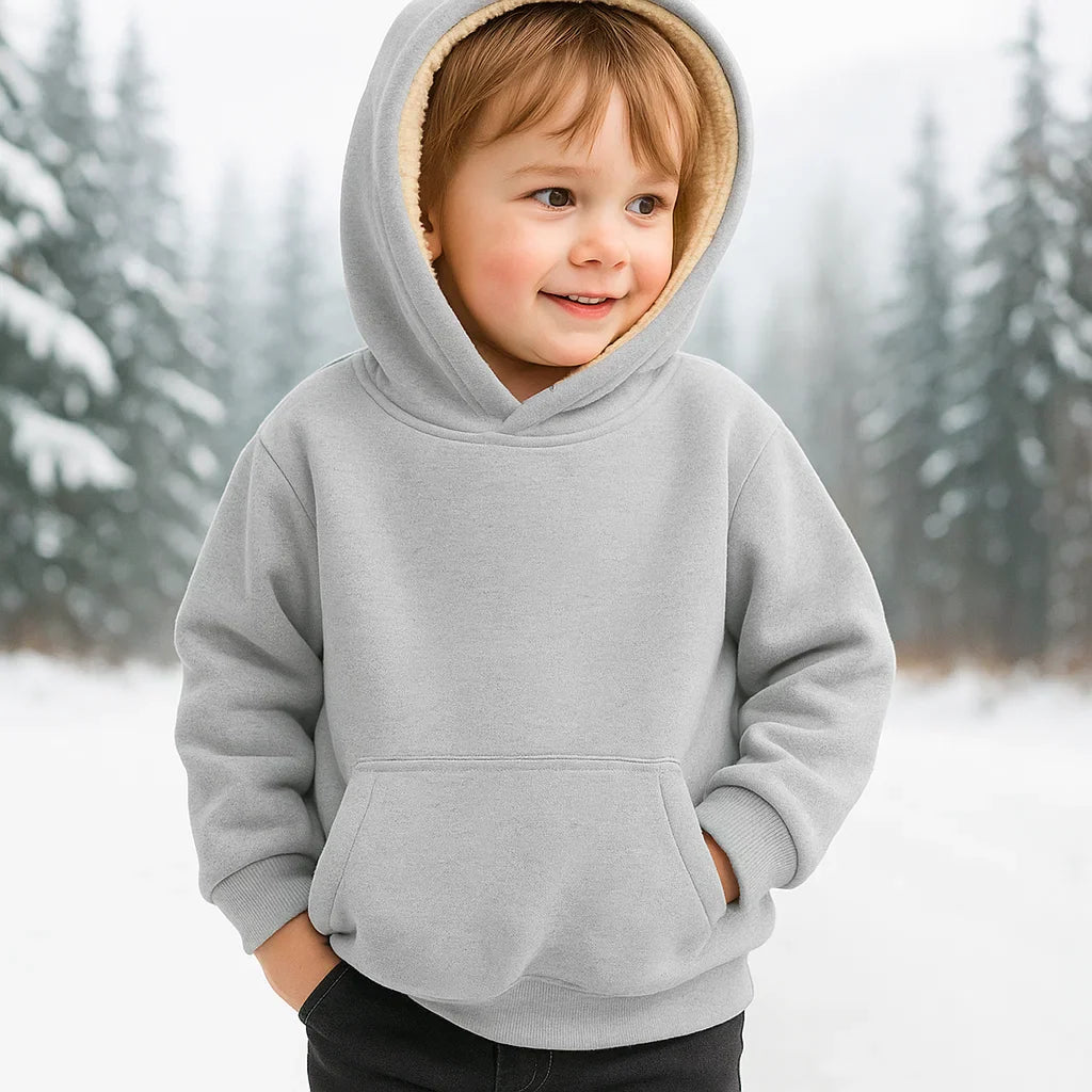 MiniFashion – Komfortabel og løs – Casual hættetrøje