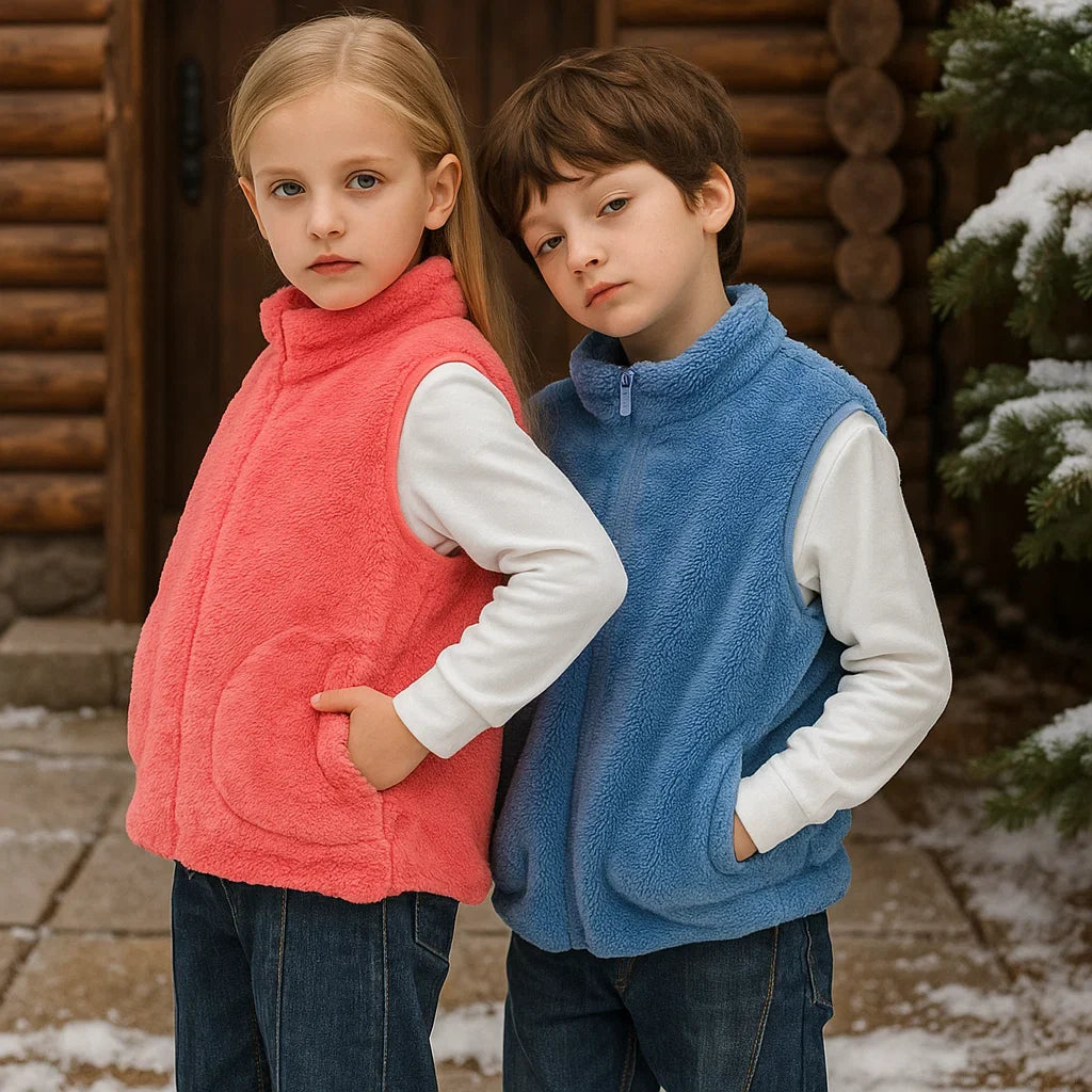 MiniWarm – Let og isolerende - vest med tykkere fleeceforing