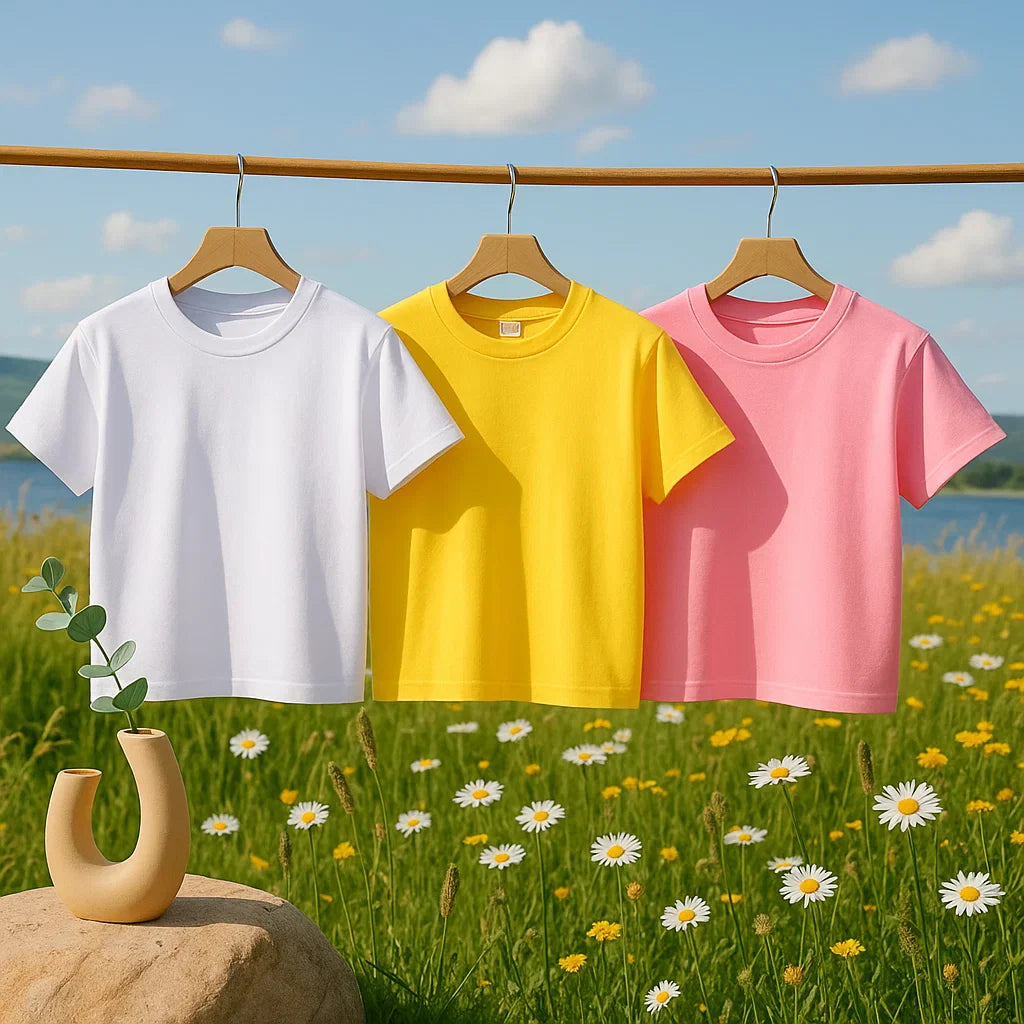 LumiWear – Frisk & tidløs – Basic T-shirt med korte ærmer