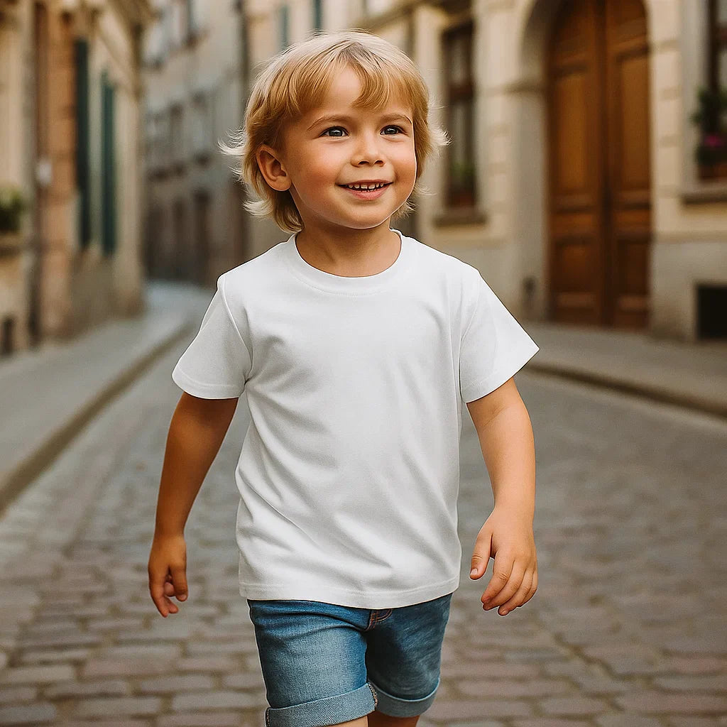 LumiWear – Frisk & tidløs – Basic T-shirt med korte ærmer