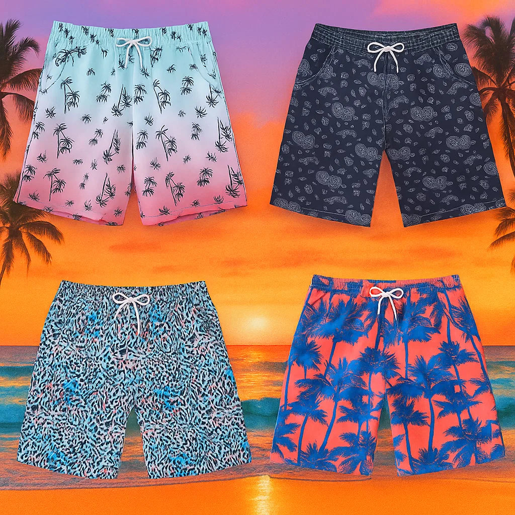 OceanBee – Cool & sommerlig – Badebukser med blødt inderbukser