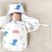 Thumbnail for SnuggleBear – Komfort og bekvemmelighed – Bomuldsbaby-svøb til indpakning