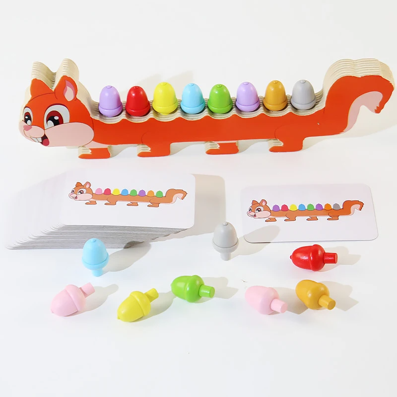 Sensory Color Sticks™ – Farver og dyr - Farvesorteringsspil