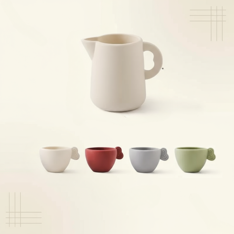 Woods – Sjovt & interaktivt – Træ-tesæt til børn