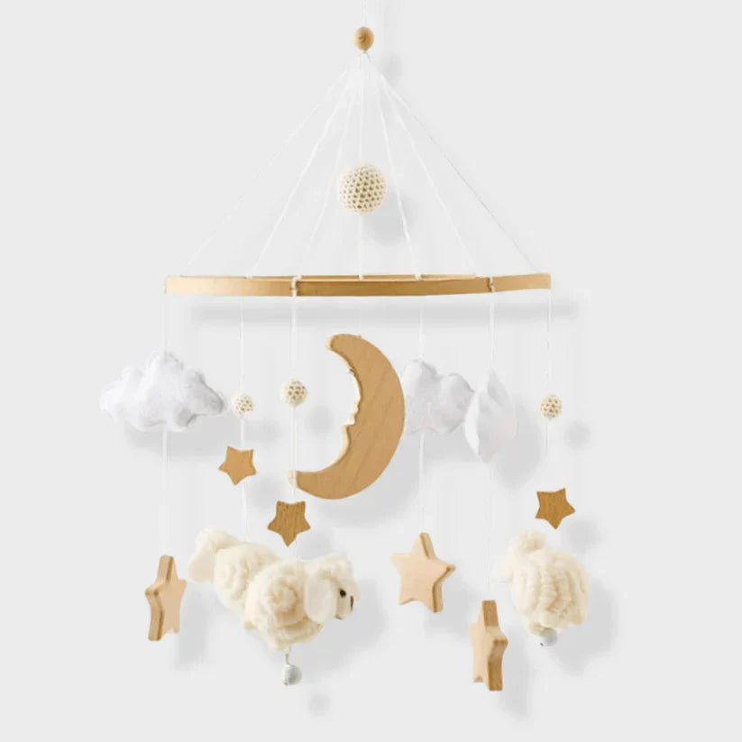 LittleNest – Naturlig ro – Babymobil i træ