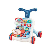 Thumbnail for Baby Walker – Sikker og interaktiv – 3-i-1 baby-gåvogn og legecenter