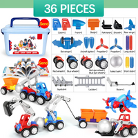 Thumbnail for Magnetic Cars™ – Magnetisk byggesjov - legetøjssæt med magnetiske køretøjer