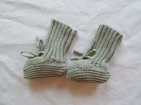 Thumbnail for Mini Fashion™ - Varme og stilfulde - Strikkede Babysutsko