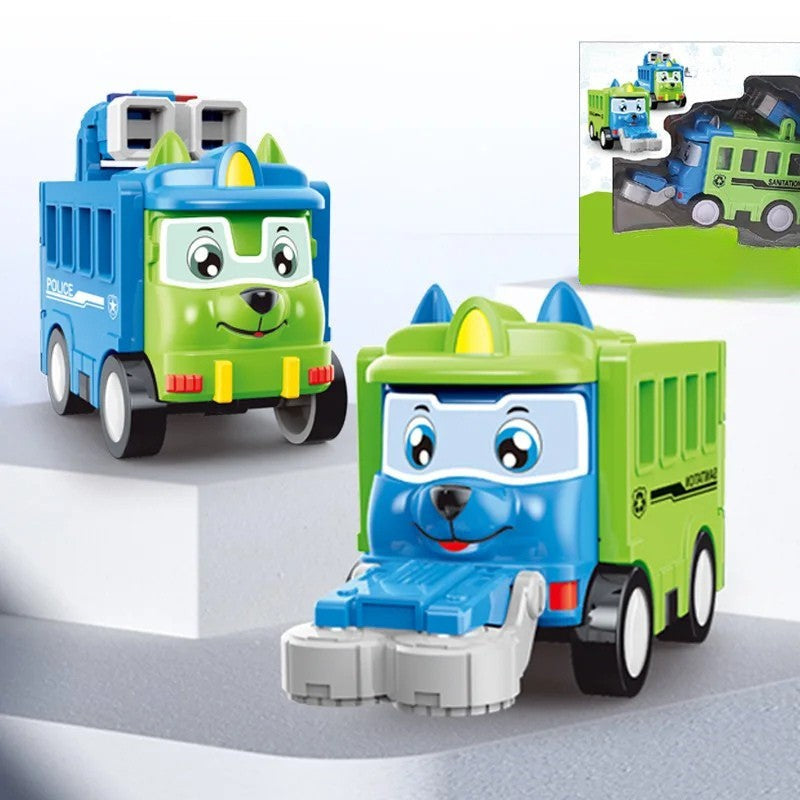 Mini Transformer™ –  Skub og drej - legekøretøj