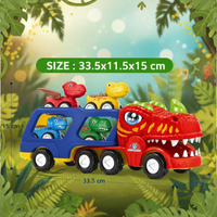 Thumbnail for DinoDrive – Kreativt & eventyrligt – 5-i-1 lastbil-legesæt