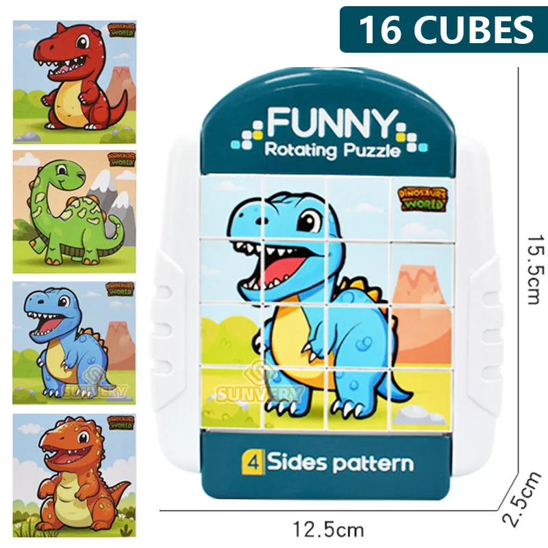 Twisty Puzzle™ - Uendelig sjov med puslespil - Roterende Puslespil