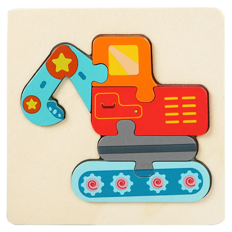 3D Wooden Puzzle™ - Legesyge puslespilseventyr - Puslespil