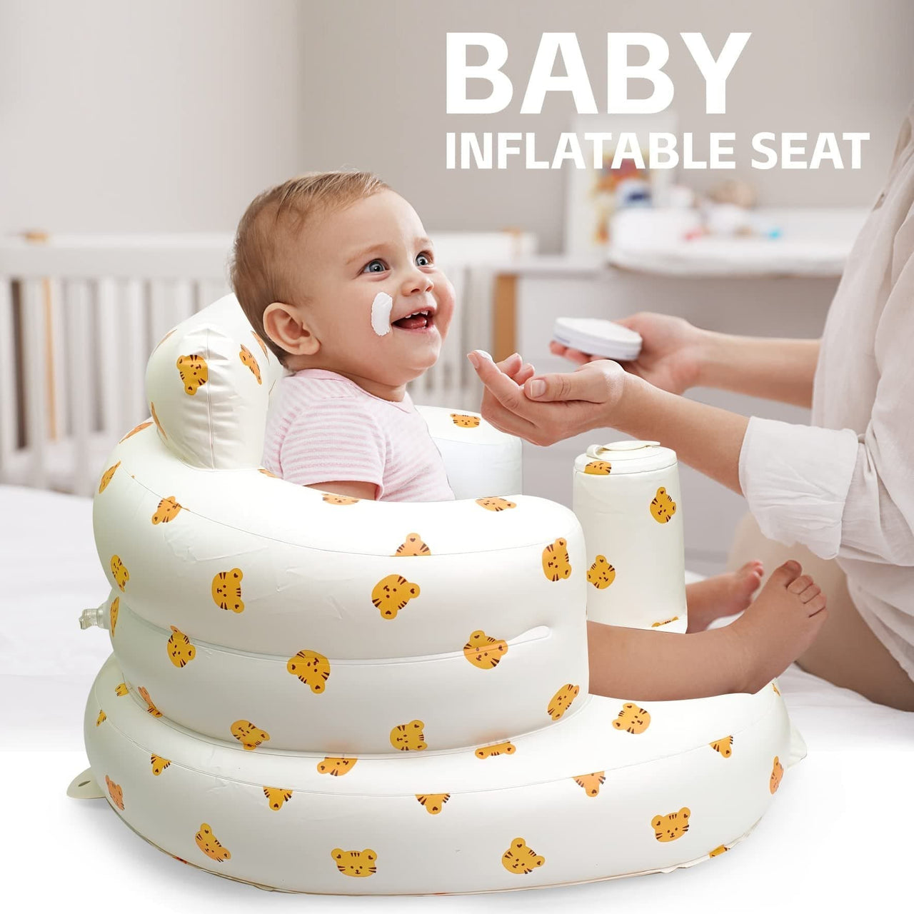 ComfySeat – Komfortabel og sikker – Oppustelig baby- og småbørnssæde