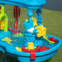 Thumbnail for AquaPlay – Sommersjov og opdagelse – Legebord med 3 lag sand og vand