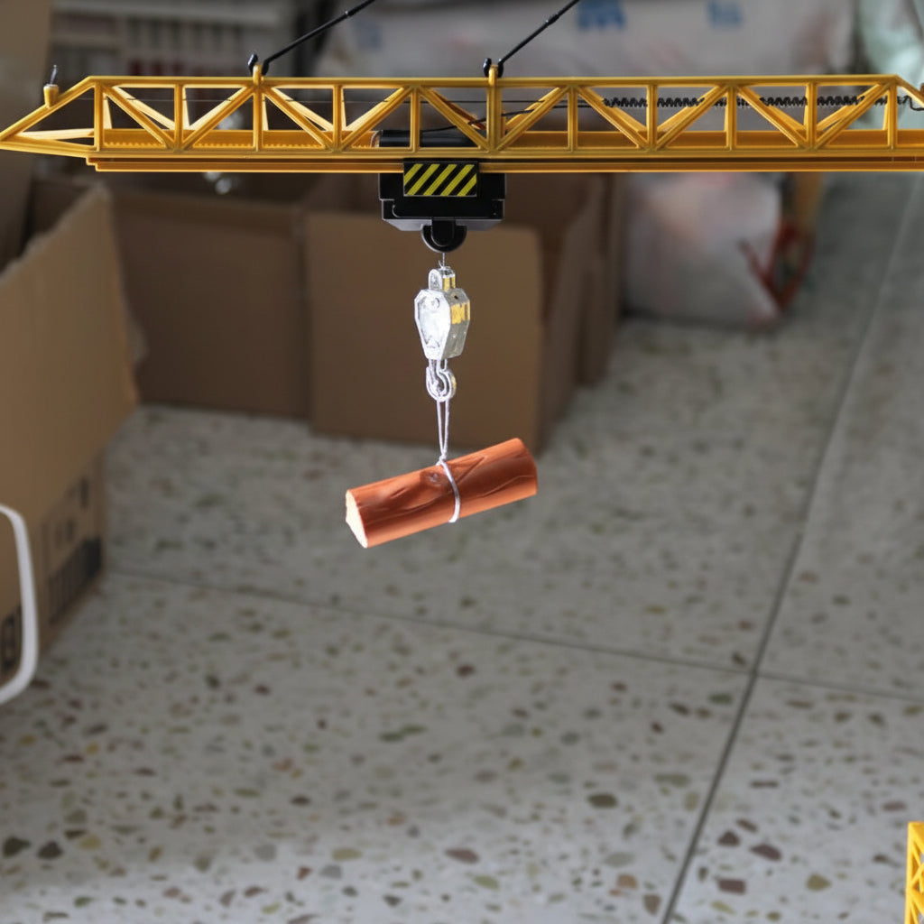 CranePro – Interaktivt og realistisk – fjernstyret legetøj i form af en tårnkran
