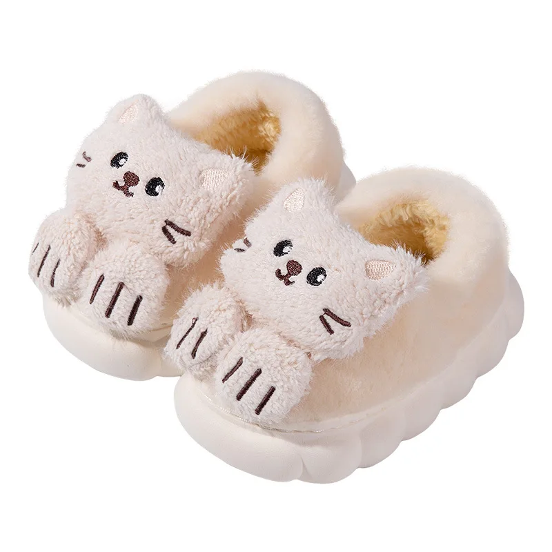 SnuggleKitty – Varme & tryghed – Børnetøfler med katte