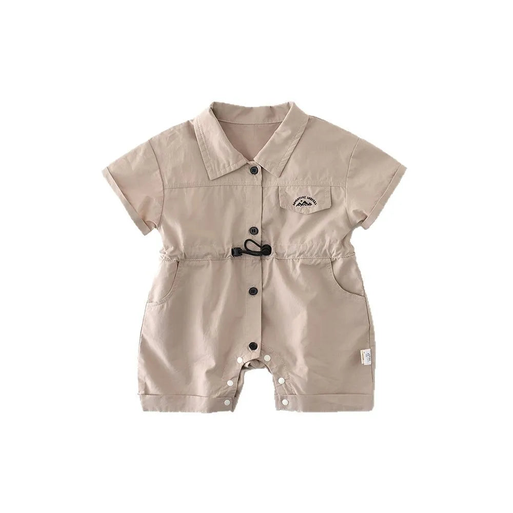 Mini Fashion™ - Hård og sommerlig - baby-jumpsuit