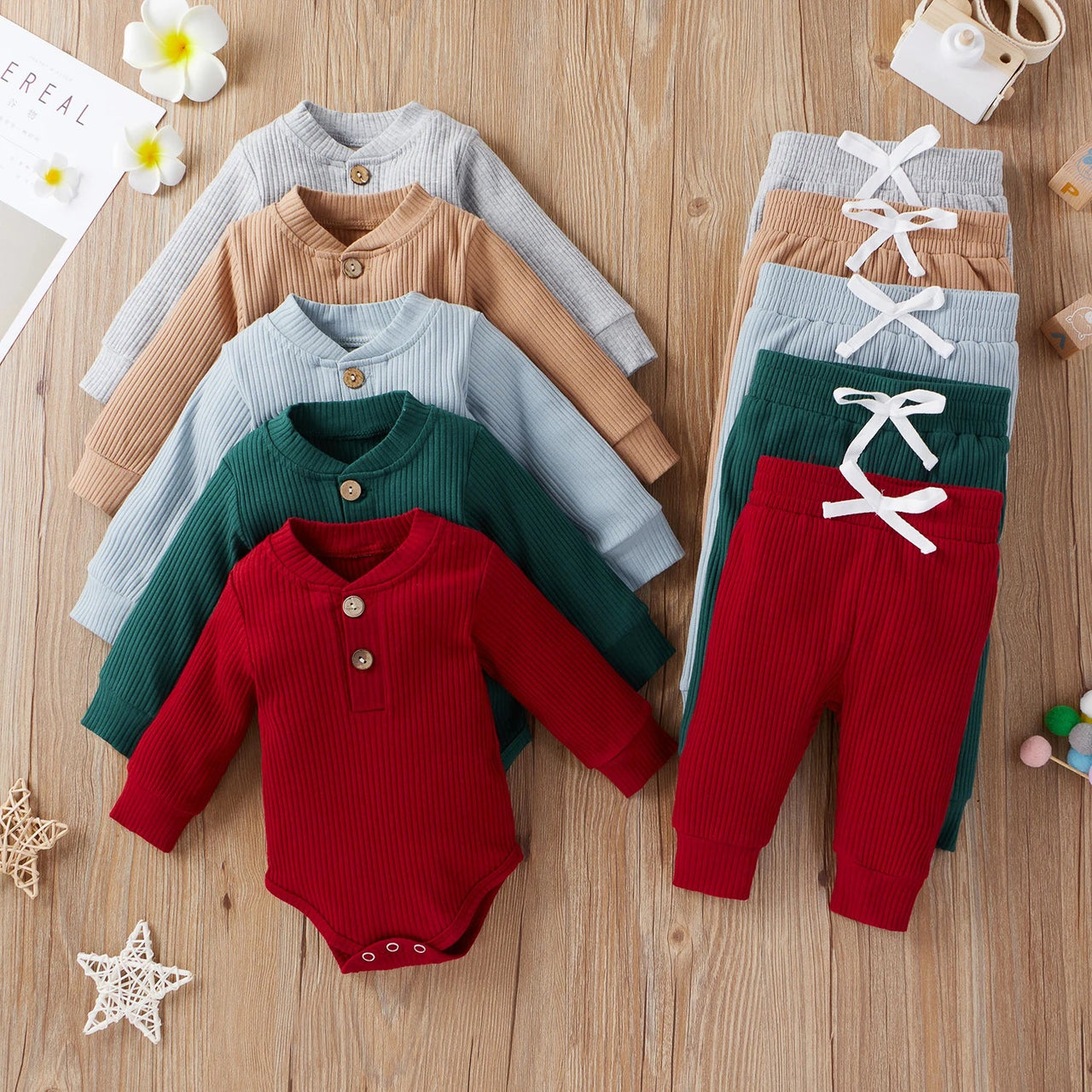 Mini Fashion™ – Komfortabelt sæt med babykjoler