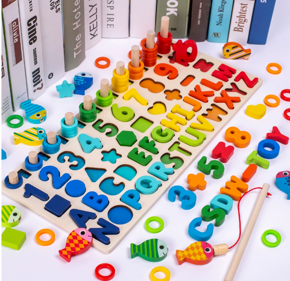 Woods™ | Udvikle færdigheder - Montessori træspilbræt