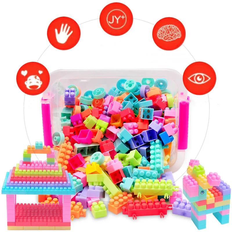 Magic Building Block Set™ - Byggesjov for de mindste - Byggeklodssæt