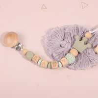 Thumbnail for Personalized Pacifier Chain – Sikker & stilfuld – Personlig sutterkæde