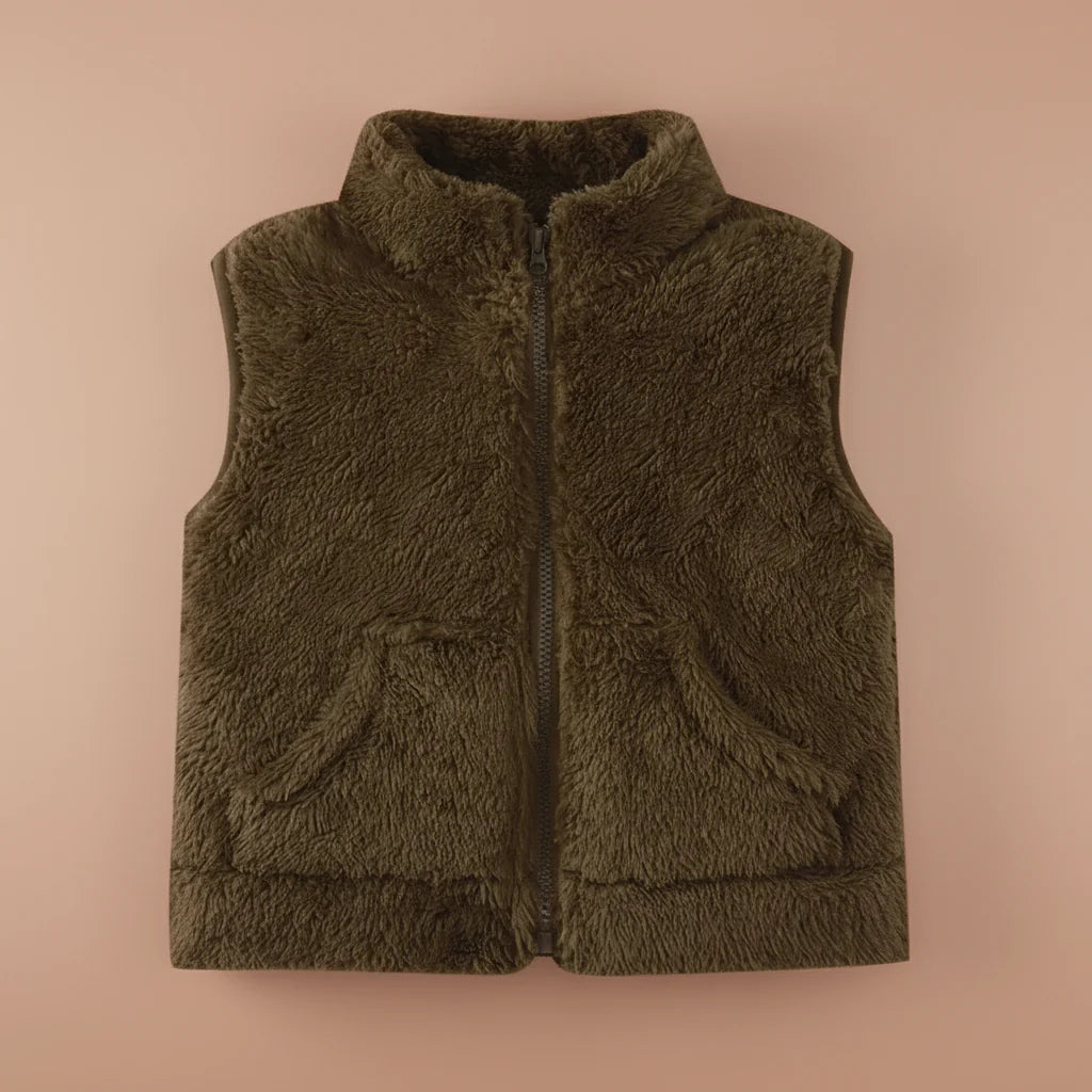 MiniWarm – Let og isolerende - vest med tykkere fleeceforing