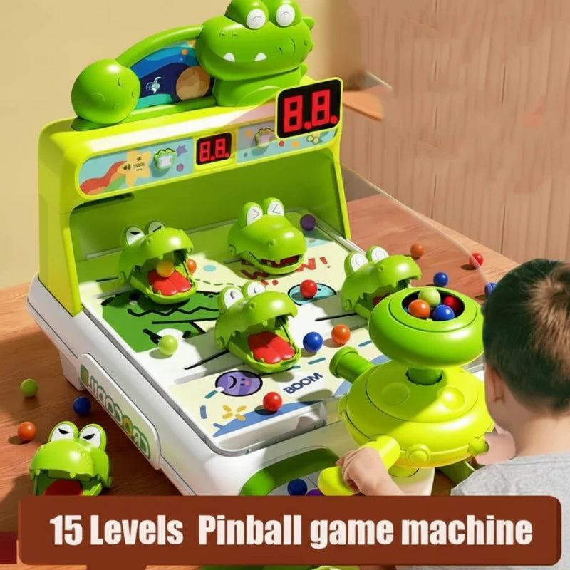 Crocodile Pinball Game – Interaktivt og legesygt – Krokodil-arkadespil