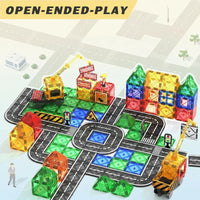 Thumbnail for MagnetoTrack – Kreativt & legende – Magnetiske fliser Autosæt