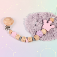 Thumbnail for Personalized Pacifier Chain – Sikker & stilfuld – Personlig sutterkæde