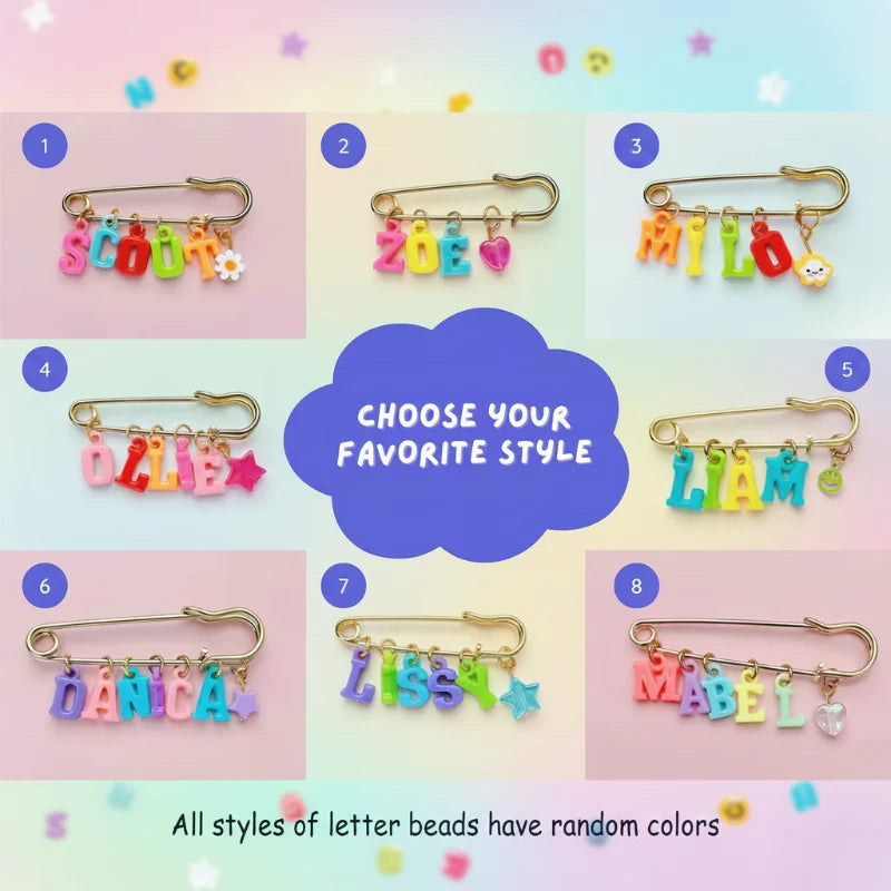 Personalized Charm Pin – Personligt & stilfuldt – Navnebroche