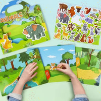 Thumbnail for StickerFun – Farverig og lærerig - genanvendelig klistermærkebog