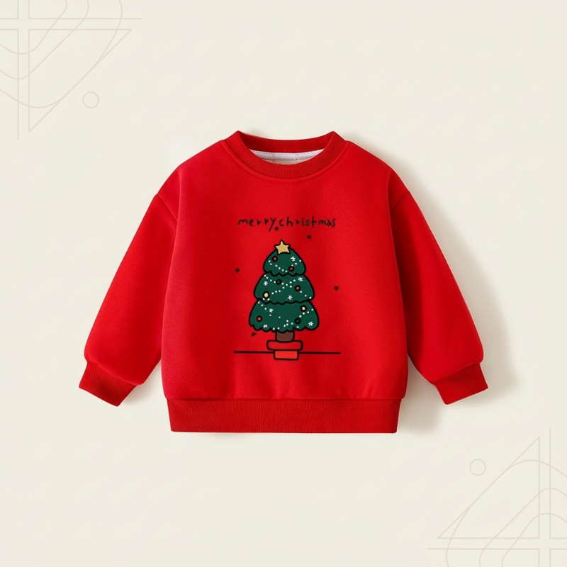 FrostyFit – Varm og hyggelig – Rød julesweater
