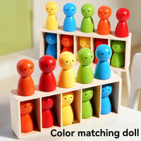 Thumbnail for WoodenMatch – Smart & Legesygt – Montessori Farvespil