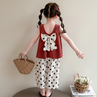Thumbnail for Sleeveless Tops & Pants – Zacht & Stijlvol – Kinder Kleding Zomer Set