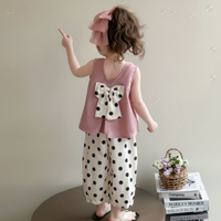 Thumbnail for Sleeveless Tops & Pants – Zacht & Stijlvol – Kinder Kleding Zomer Set