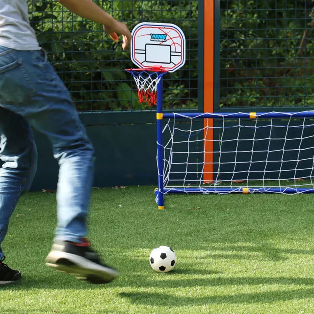 Kids Ball Games - Dobbelt legeglæde – fodbold- og basketball-legetøjssæt
