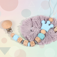 Thumbnail for Personalized Pacifier Chain – Sikker & stilfuld – Personlig sutterkæde