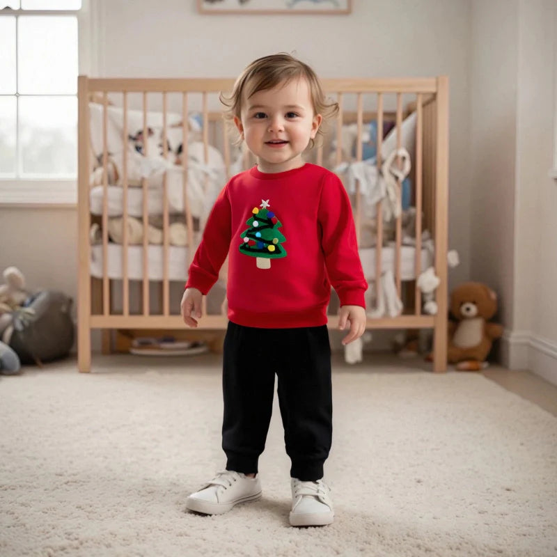 FrostyFit – Varm og hyggelig – Rød julesweater