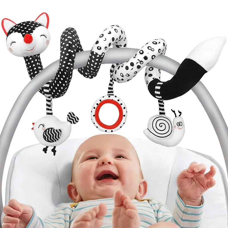 Baby Spiral Toy™ - Legetøj til autostol og barnevogn