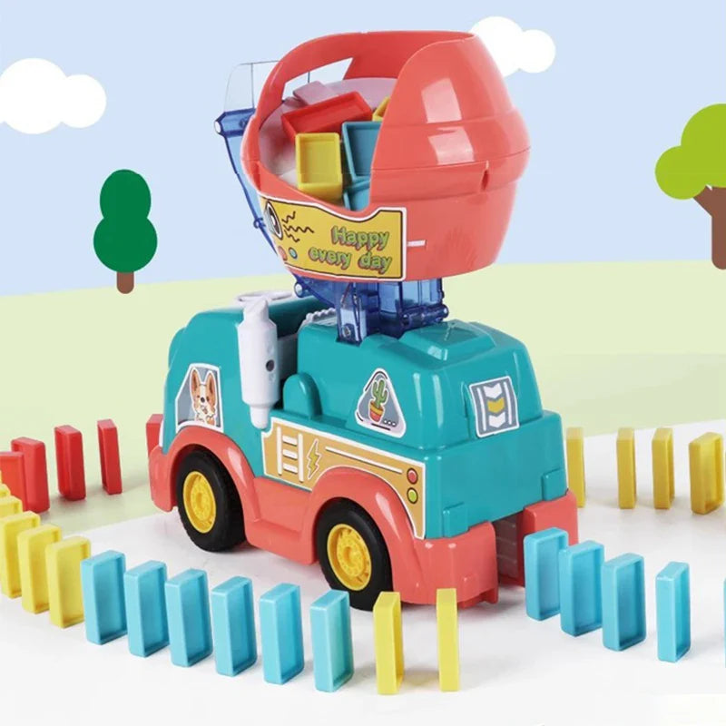 Domino Car™ - Kreativ Dominosjov - Dominobrik Bil