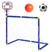 Thumbnail for Kids Ball Games - Dobbelt legeglæde – fodbold- og basketball-legetøjssæt