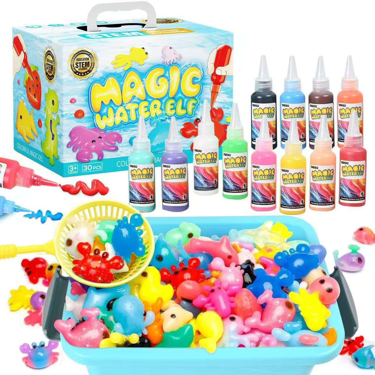 WaterMagic™ – Skab de smukkeste dyr & former! – DIY-sæt