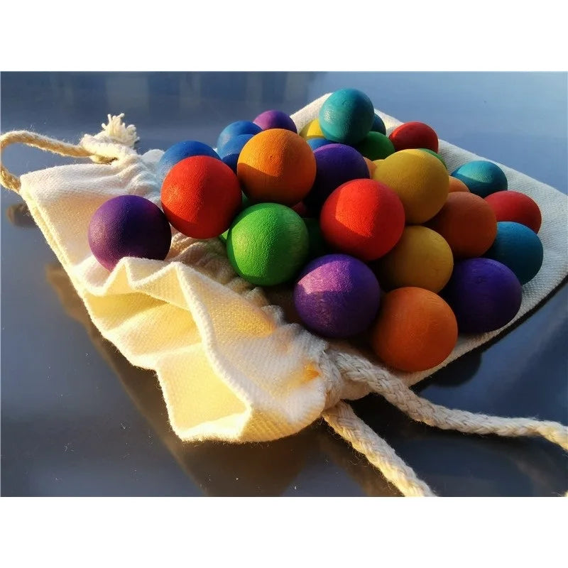 Rainbow Balls™ – Trækugler i regnbuens farver