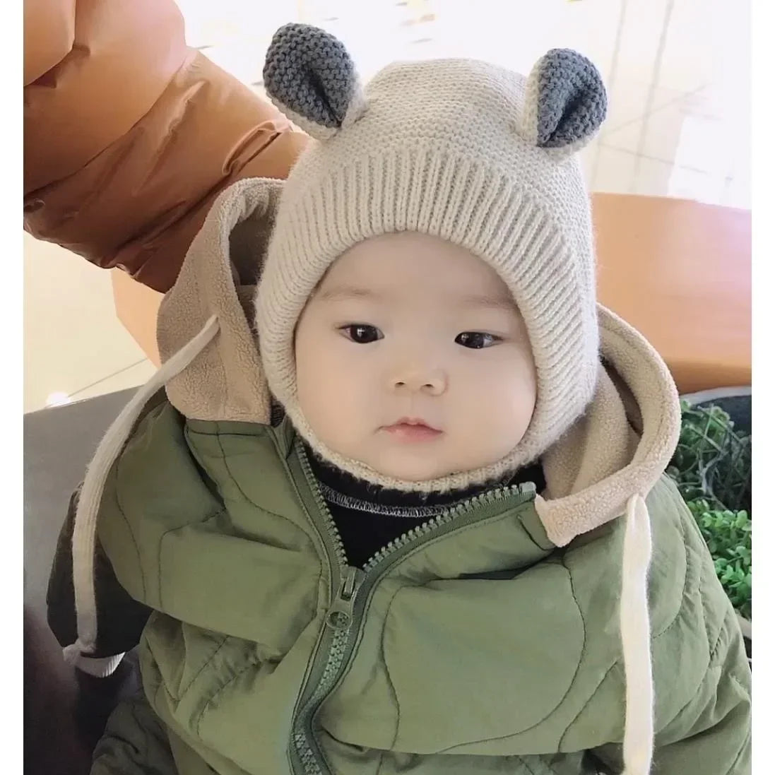 Mini Fashion™ - Hold ørerne varme - Balaclava hue