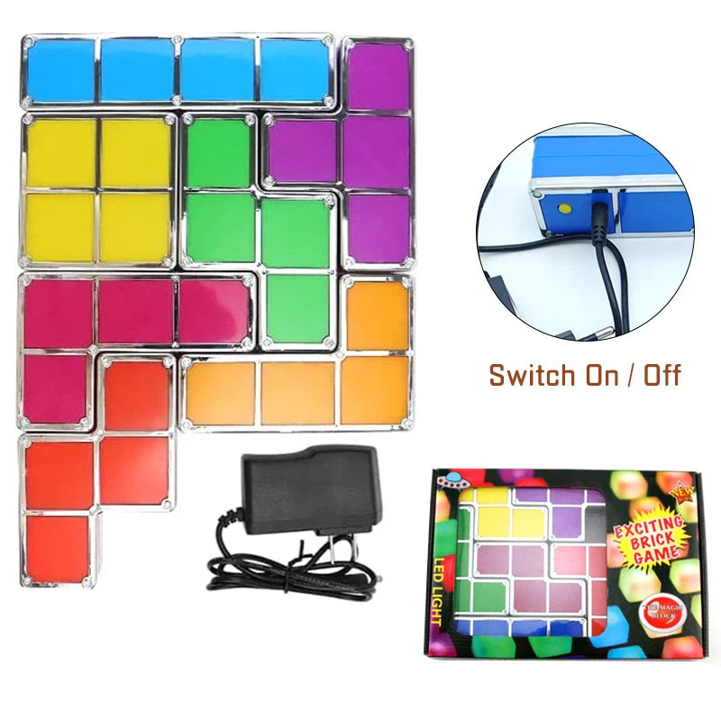 Tetris Night Light™ - Tænd for din kreativitet - Tetris-lampe