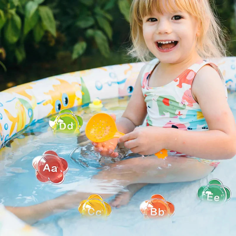 BubbleAlphabet – Blødt og lærerigt – Vandbogstaver