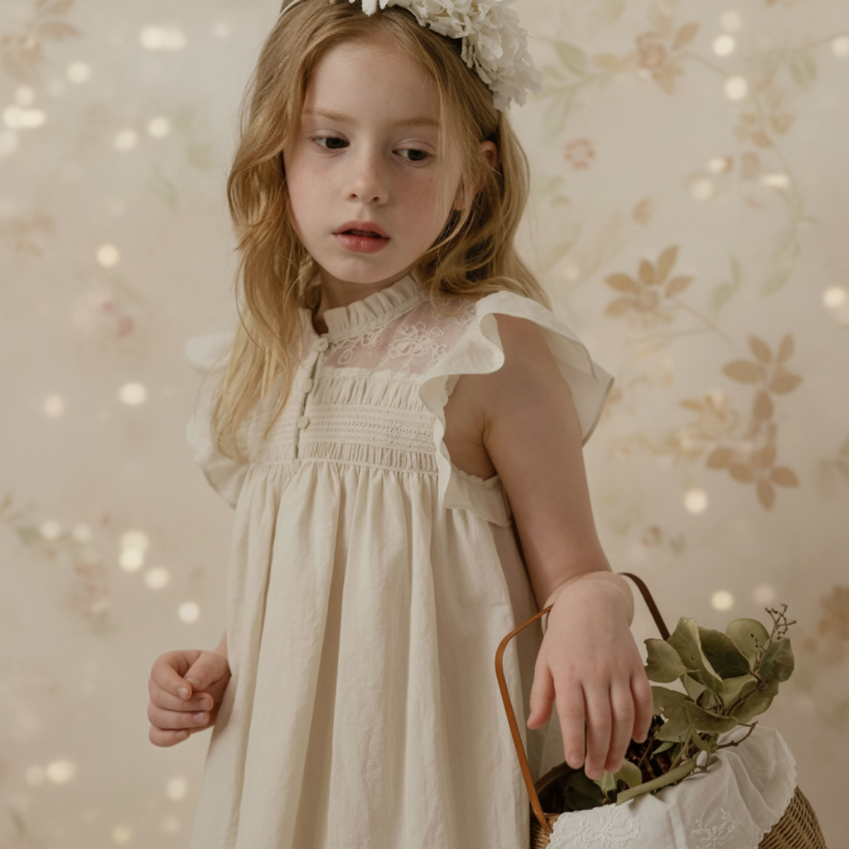 Sleeveless Dress – Elegant og behagelig – Kjole med blonderkrave