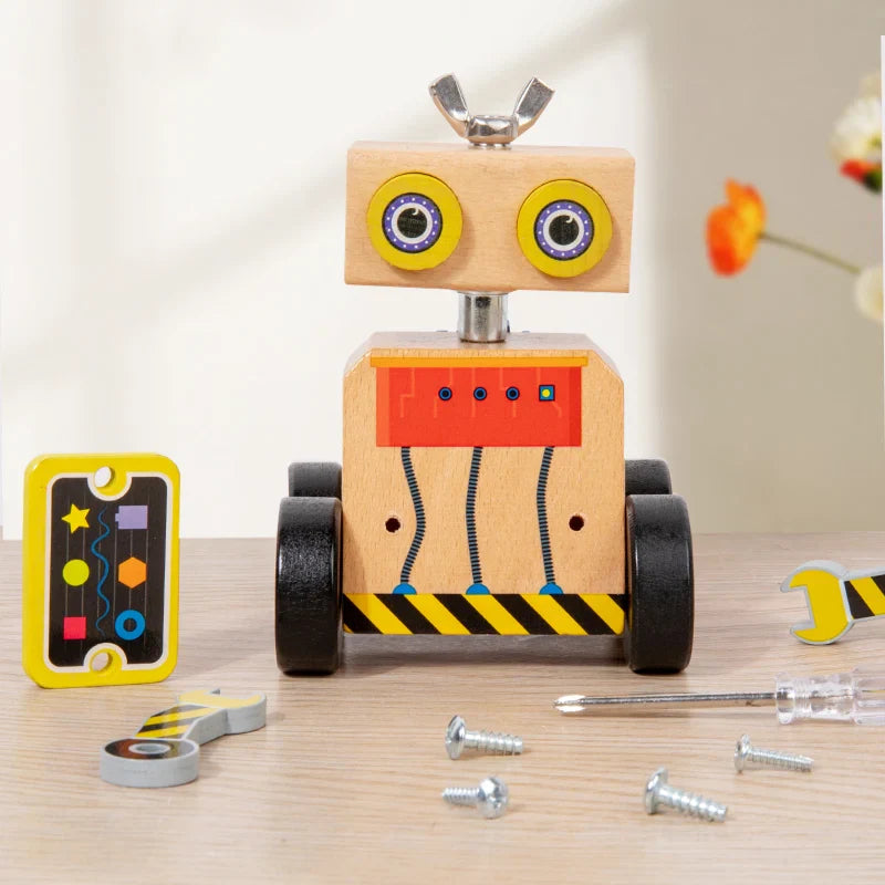 Woods™ - Byg og leg - Konstruktionsrobot i træ