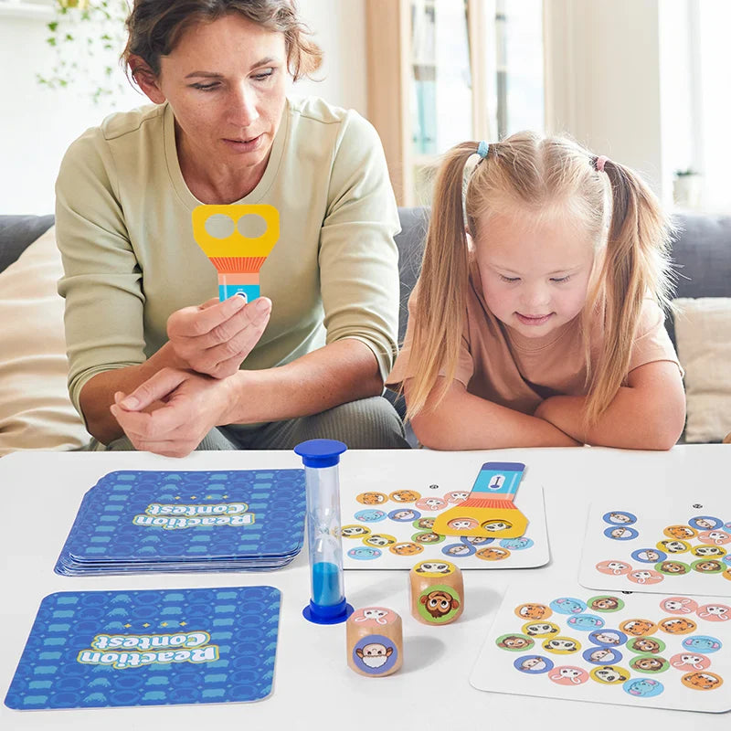 Puzzle Duel™ - Hurtig og smart - Interaktivt reaktionsbrætspil
