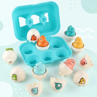 Thumbnail for Montessori 3D Eggs Puzzle – En sjov påskeaktivitet – Æg-sorteringsspil